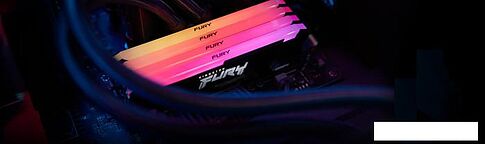 Оперативная память Kingston FURY Beast RGB 2x16ГБ DDR4 3200 МГц KF432C16BB2AK2/32