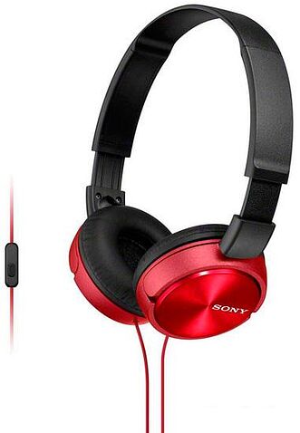 Наушники с микрофоном Sony MDR-ZX310AP (черный)