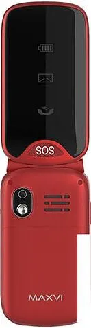 Мобильный телефон Maxvi E6 (красный)
