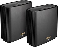 Wi-Fi система ASUS ZenWiFi AX XT9 (2 шт., черный) Wi-Fi система ASUS ZenWiFi AX XT9 (2 шт., черный)