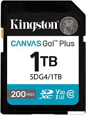 Карта памяти Kingston Canvas Go! Plus SDXC 1TB SDG4/1TB