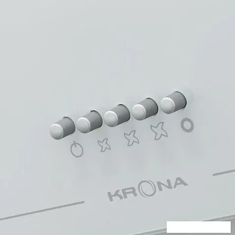 Кухонная вытяжка Krona Jina 500 PB (белый)