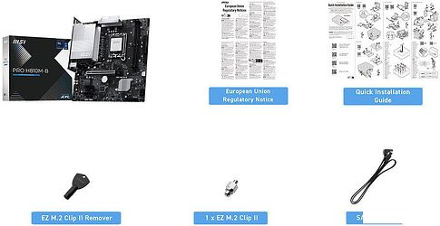 Материнская плата MSI Pro H810M-B