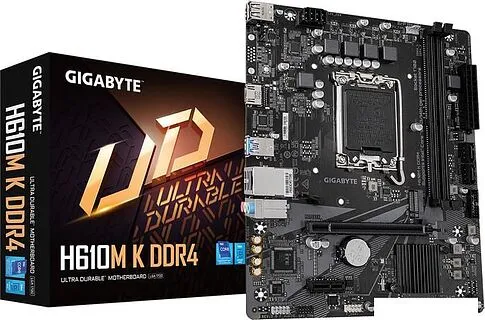 Материнская плата Gigabyte H610M K DDR4 (rev. 2.0)