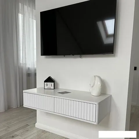 Тумба Shtabe Royal 5010 эко (белый/белый)