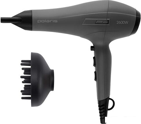 Фен Polaris PHD 2600ACi Salon Hair (серый)