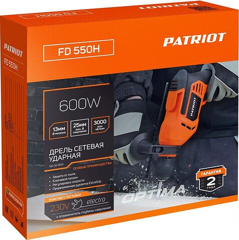 Ударная дрель Patriot FD 550 H 120301550