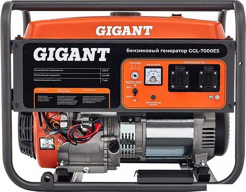 Бензиновый генератор Gigant GGL-7000ES