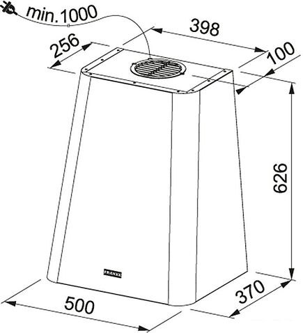 Кухонная вытяжка Franke Smart Deco FSMD 508 RS 335.0530.201