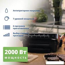 Электрогриль Zelmer ZPR2600 (нержавеющая сталь)
