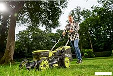 Газонокосилка Ryobi Max Power RY36LMXSP46A-150 (с 1-им АКБ 5 Ач) Газонокосилка Ryobi Max Power RY36LMXSP46A-150 (с 1-им АКБ 5 Ач)