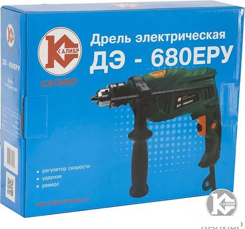 Ударная дрель Калибр ДЭ-680ЕРУ