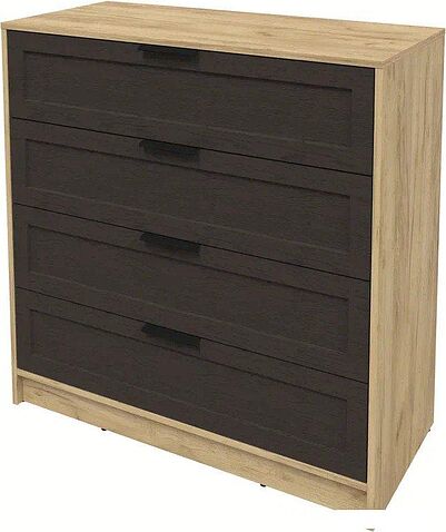 Комод Интерлиния Концепт Тренд КТ-К100 (дуб золотой/дуб английский)