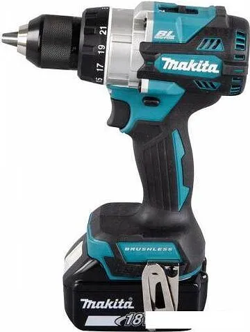 Дрель-шуруповерт Makita DDF486RTJ (с 2-мя АКБ, кейс)