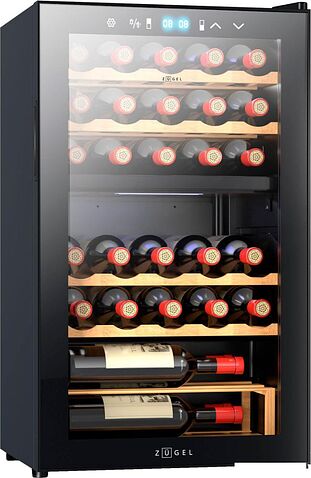 Винный шкаф ZUGEL ZCWF331DB Dual Zone