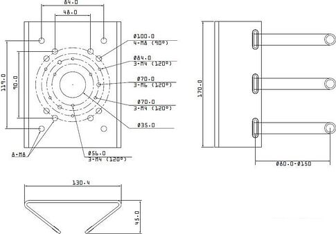 Кронштейн RVi 380BP