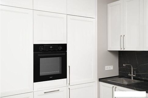 Электрический духовой шкаф Weissgauff EOV 306 SB Black Edition