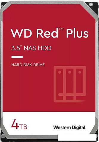 Жесткий диск WD Red Plus 4TB WD40EFPX