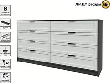 Комод Интерлиния Концепт Тренд КТ-К197 (антрацит/грей)