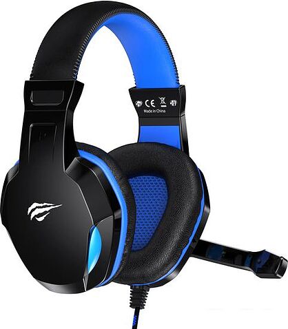 Наушники Havit Gamenote H763d (черный/синий)