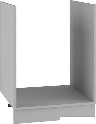 Шкаф напольный ДСВ Тренто СМ 600 (серый/белый)