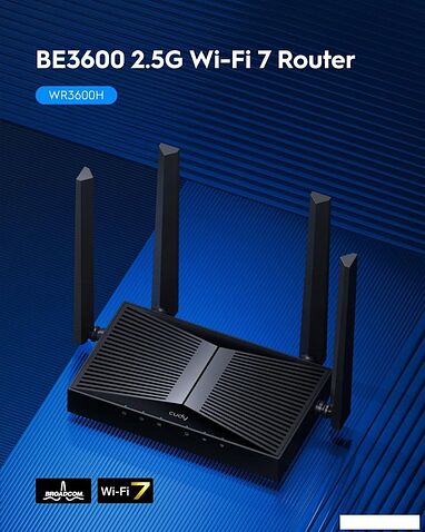 Wi-Fi роутер Cudy WR3600H 1.0