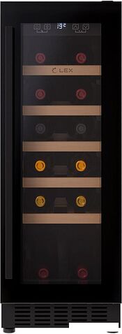 Винный шкаф LEX LWD3020BL