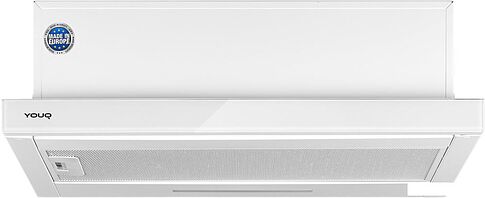 Кухонная вытяжка YOUQ Amai BT 1080 B 50 WH (белый)