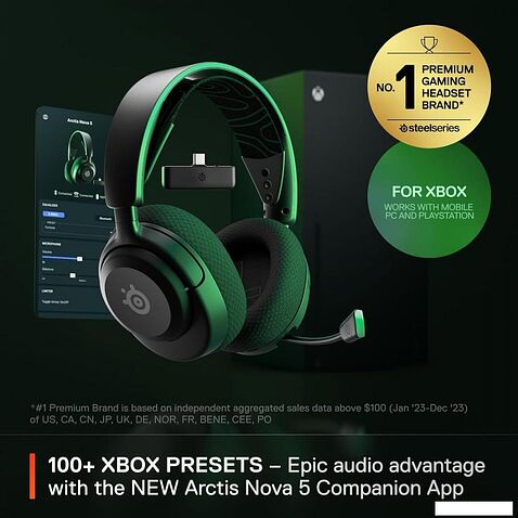 Наушники SteelSeries Arctis Nova 5X Wireless