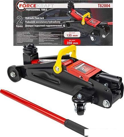 Подкатной домкрат ForceKraft FK-T82004 2т