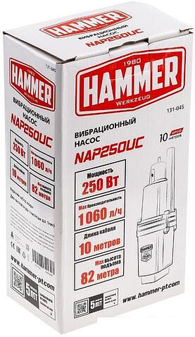 Колодезный насос Hammer NAP250UC(10)