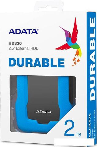 Внешний жесткий диск A-Data HD330 AHD330-2TU31-CBL 2TB (синий)