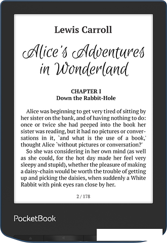 Электронная книга PocketBook A4 634 Verse Pro (лазурный)