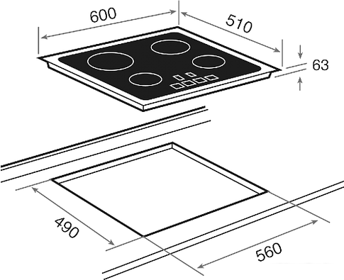 Варочная панель TEKA TT 6420 [40239021]