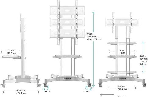 Кронштейн Onkron TS1351 (белый)