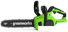 Аккумуляторная пила Greenworks GD24CS30K2 2007007UA (с 1-м АКБ 2 Ач) Аккумуляторная пила Greenworks GD24CS30K2 2007007UA (с 1-м АКБ 2 Ач)