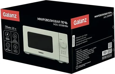 Микроволновая печь Galanz MOS-2008MBe
