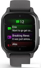 Умные часы Garmin Venu Sq 2 (темно-серый)