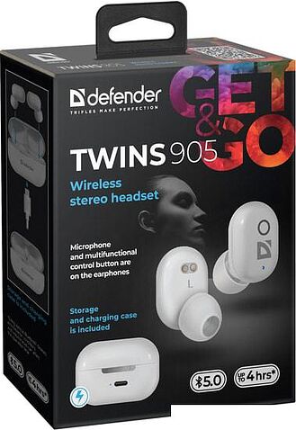 Наушники Defender Twins 905