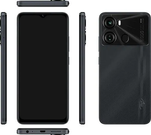 Смартфон Itel P40 4G 4GB/128GB (черный)