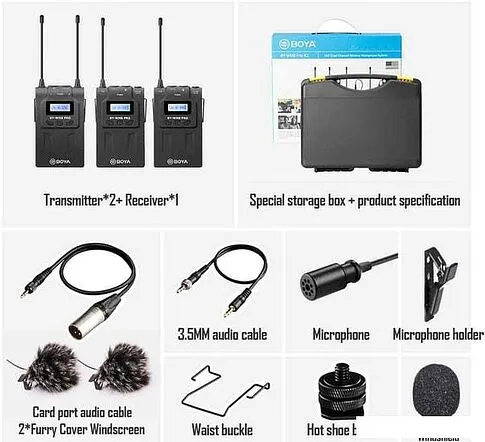 Микрофон BOYA BY-WM8 Pro-K2