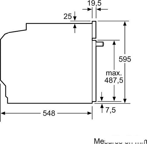 Электрический духовой шкаф Bosch Serie 4 HBA553BA0