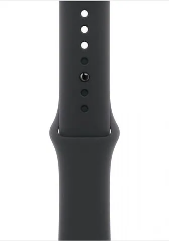 Умные часы Apple Watch Series 10 46 мм (алюминиевый корпус, черный/черный, спортивный силиконовый ремешок S/M)