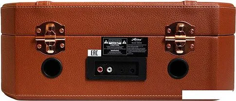 Виниловый проигрыватель Alive Audio Movie (французский шоколад)