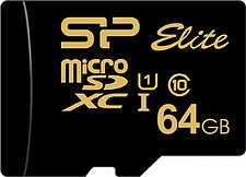 Карта памяти Silicon-Power Elite Gold microSDXC SP064GBSTXBU1V1G 64GB Карта памяти Silicon-Power Elite Gold microSDXC SP064GBSTXBU1V1G 64GB