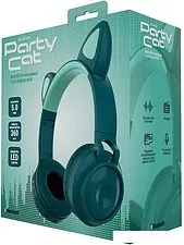 Наушники QUMO Party Cat 32302 (бирюзовый)