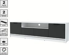 Тумба Интерлиния ТВ Концепт КТ-ТВ4-50 (антрацит/белый платинум)