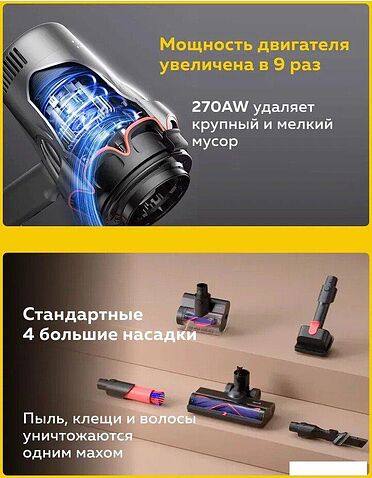 Пылесос Deerma DEM-T50W