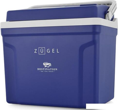 Термоэлектрический автохолодильник ZUGEL ZCR25 (синий)
