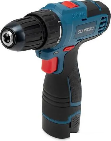 Дрель-шуруповерт StarWind DP-10-16H-2 DCJZ1602 (с 2-мя АКБ, кейс)